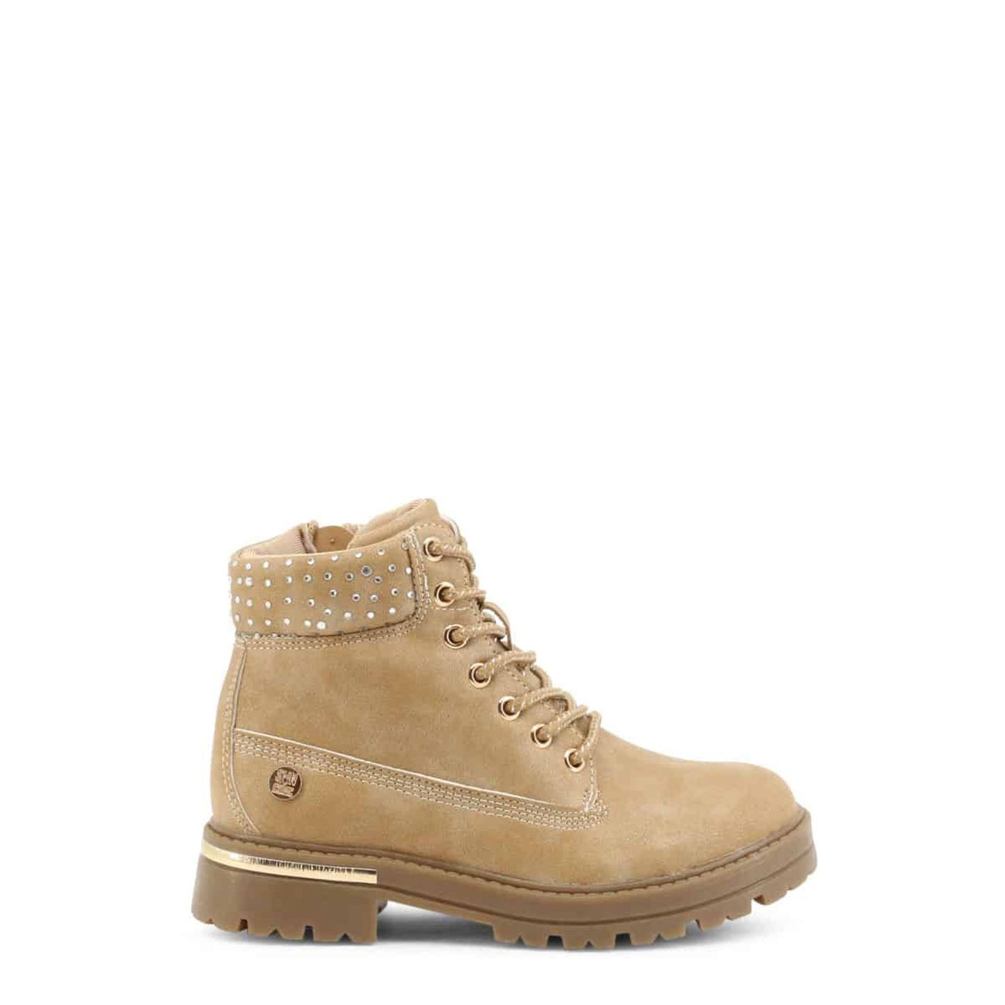 Glänzende Stiefeletten