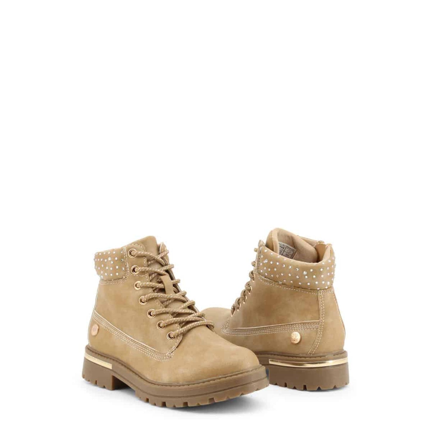Glänzende Stiefeletten