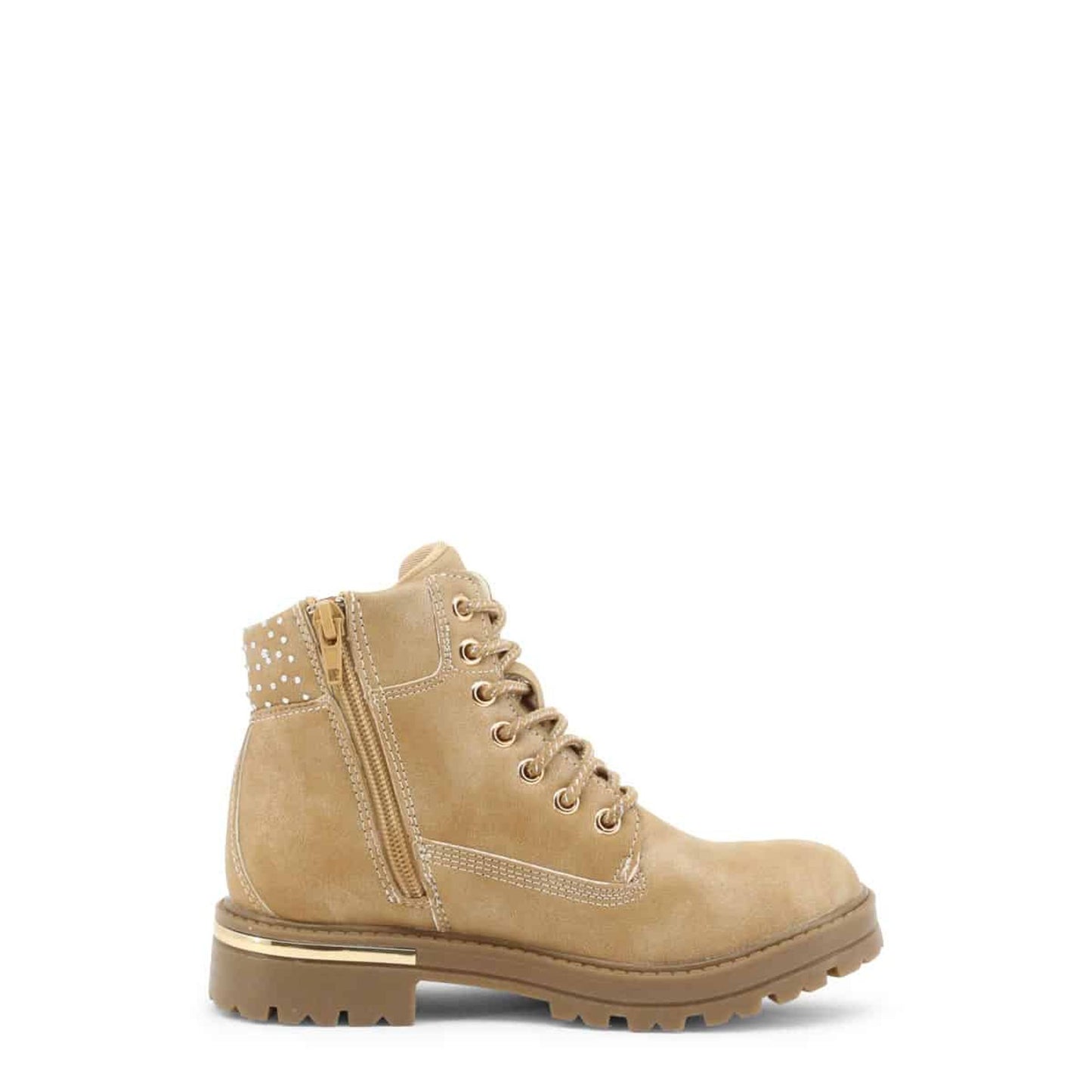 Glänzende Stiefeletten