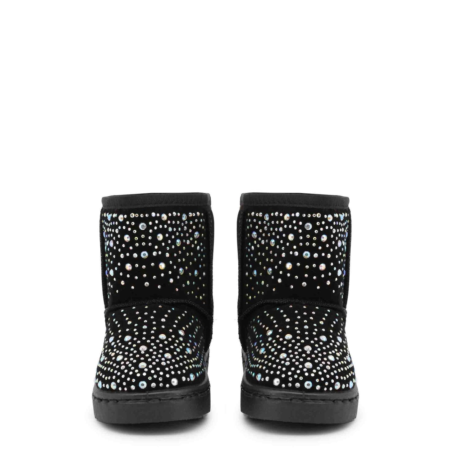 Glänzende Stiefeletten